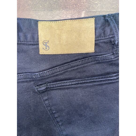 NWT Todd Snyder Mens 5 Pocket Slim Garment Dyed Night Stretch Twill Pants 28W33L - Picture 4 of 4